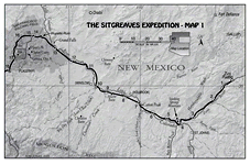 Sitgreaves Route Map